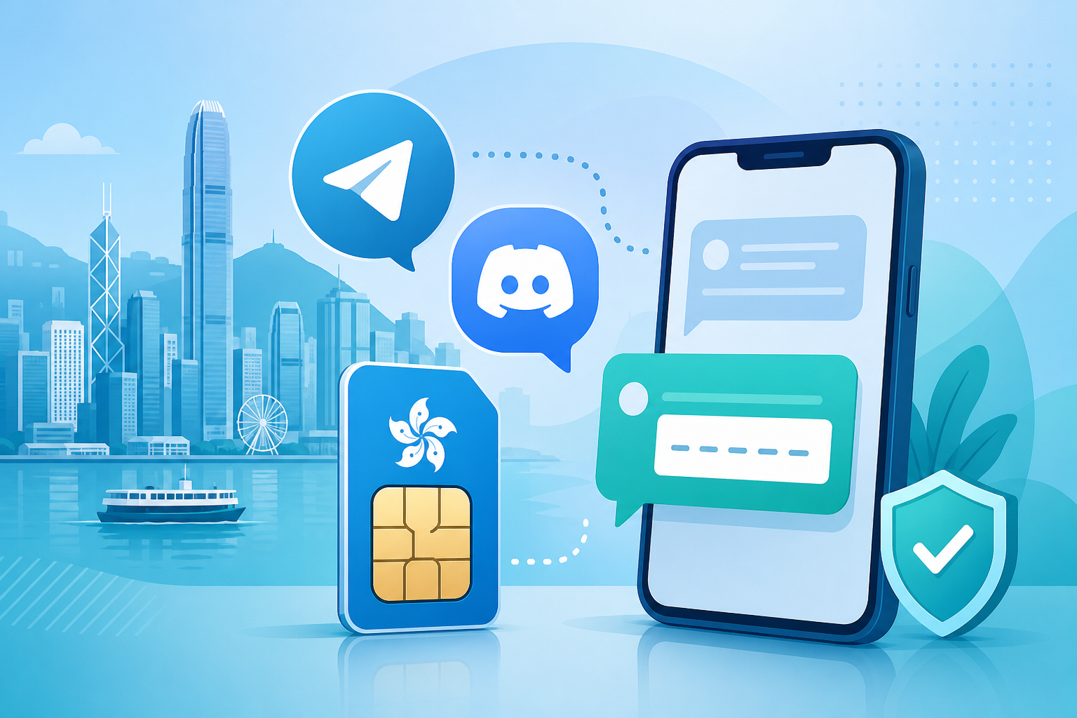 Telegram Discord香港注册卡购买指南封面