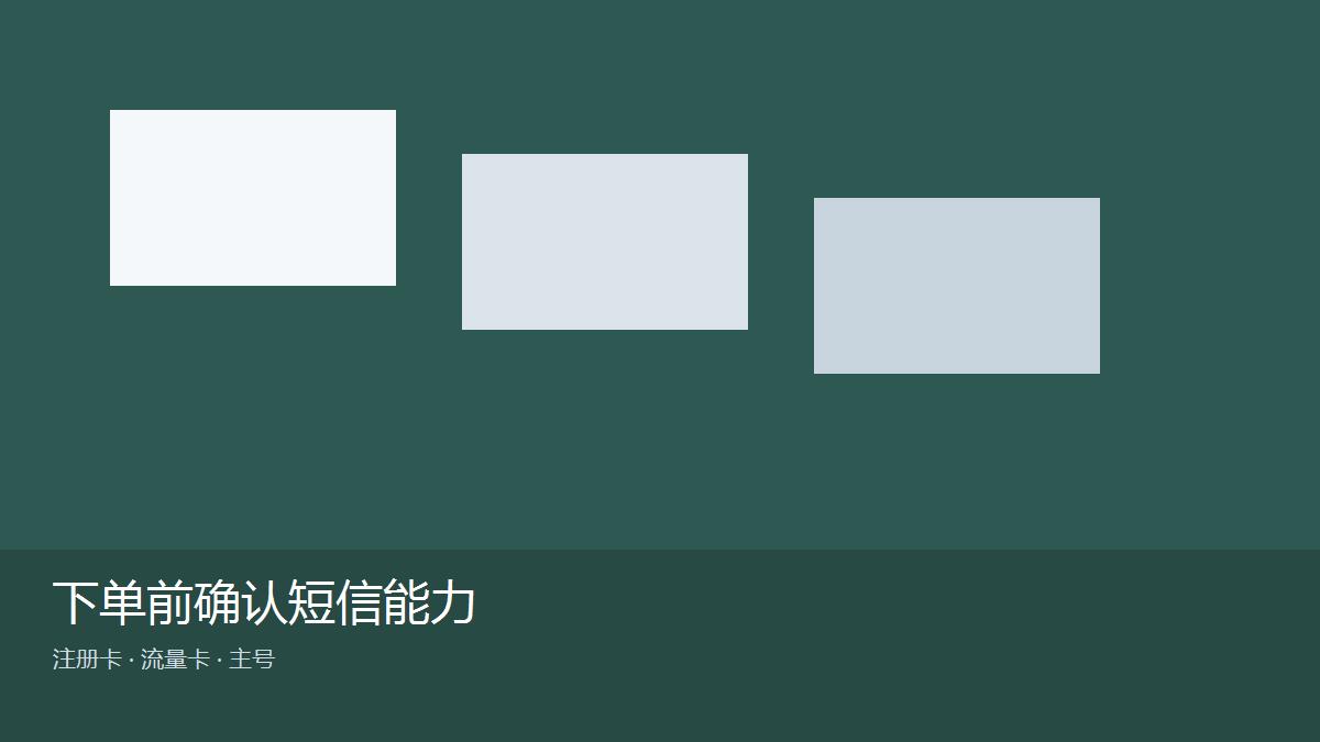 注册卡购买前确认短信能力与流量卡香港鸭聊卡用途